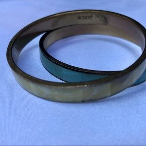 J. Crew chunky bangle bracelets